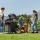 3. Grill gazowy Black+Decker BXOG12950E (3 palniki x 3.6 kW + 1 boczny palnik 2.1 kW)