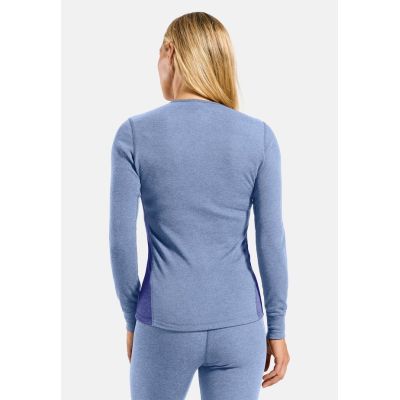16. Bielizna termoaktywna - zestaw Odlo Set ACTIVE WARM Special Set roz. S Granatowa
