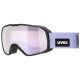 2. Uvex xcitd CV gogle do sportów zimowych Czarny Unisex Lawenda Soczewka sferyczna