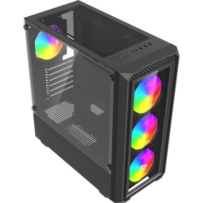 2. SAVIO OBUDOWA KOMPUTEROWA NOCTIS GLASS RGB