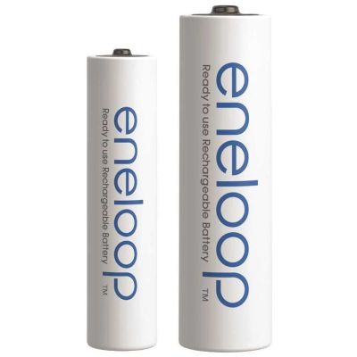 4. PANASONIC ENELOOP ZESTAW 4x AA 2000mAh + 4x AAA 800mAh