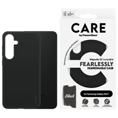 Etui CARE by PanzerGlass Fashion QI Case Samsung Galaxy S24+ - czarne