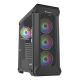 10. Obudowa NATEC Genesis Irid 505 ARGB NPC-1518 (ATX. Micro ATX. Mini ITX; kolor czarny)