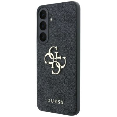 2. Etui Guess Embossed 4G Ring Classic Logo MagSafe na Samsung Galaxy S26 FE - czarne