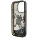 7. Etui Karl Lagerfeld Liquid Glitter Choupette Logo na iPhone 16 Pro - czarne
