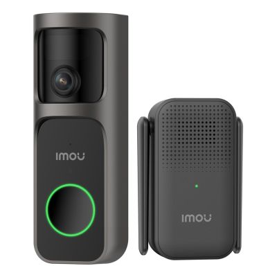 Imou DB-3EP-4M0W/DS3 zestaw dzwonka do drzwi Czarny