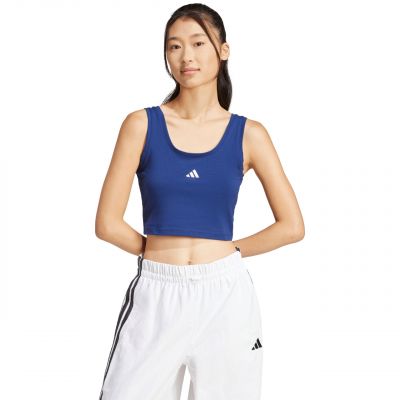 2. Koszulka adidas Essentials Small Logo Cotton Lifestyle Tank W JC5939