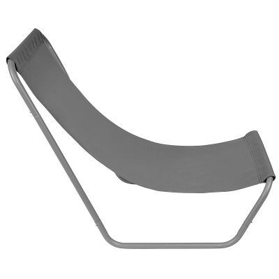 24. LEŻAK OGRODOWO PLAŻOWY SKŁADANY I TORBA SZARY ENERO CAMP