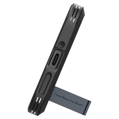 7. Etui Spigen Tough Armor na Google Pixel 9 Pro XL - grafitowe