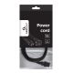 4. Kabel GEMBIRD PC-186-VDE (C13 / IEC C13 / IEC 320 C13 - Schuko ; 1,8m; kolor czarny)