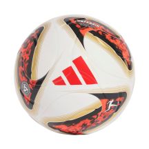 Piłka nożna adidas Bundesliga 26/27 Torfabrik League J350 biało-pomarańczowo-złota HY5058