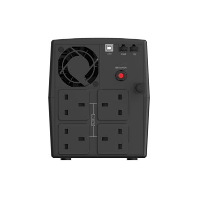 3. Zasilacz awaryjny UPS Conceptronic 2200 VA/1320 W/4 W/Wielka Brytania/HID USB/RJ45in/wyjście/AVR sw