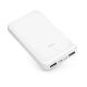 2. Powerbank Puro White 10000mAh 12W 2xUSB-A + USB-C - biały