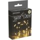 7. LAMPKI DRUCIKI NA BATERIE GIRLANDA 100 LED CIEPŁY BIAŁY