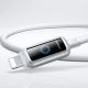 6. Kabel Joyroom S-A55 StarFlight 3A USB-A - Lightning 1,2m - biały