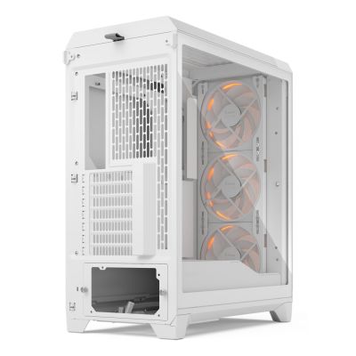 14. Obudowa Fractal Meshify 3 White RGB TG Midi Tower Gaming