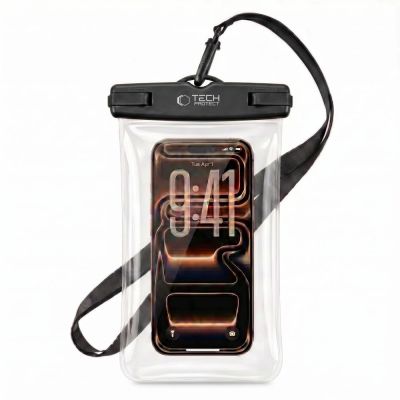7. Pokrowiec wodoodporny Tech-Protect UWC7 uniwersalny na smartfony do 6.9" - czarny