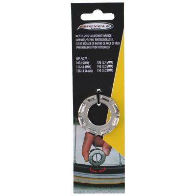 6. KLUCZ DO SZPRYCH ROWEROWYCH 6 ROZMIARÓW BICYCLE GEAR