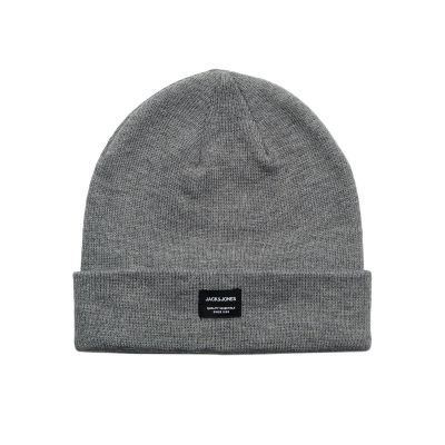 4. Czapka Jack&Jones Jacdna Beanie Noos M 12092815 szara