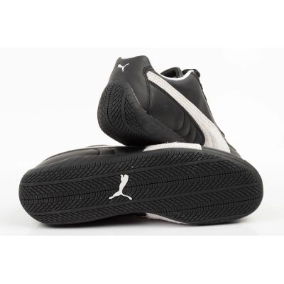 8. Puma buty męskie sportowe Speedcat czarne skórzane modne sneakersy