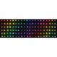 30. LAMPKI CHOINKOWE KURTYNA ŚWIETLNA ZEW/WEW 120 LED 300X60CM Z PILOTEM RGB KOLOR