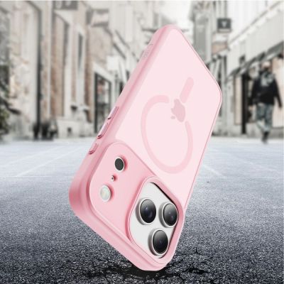 6. Etui Tech-Protect MagMat MagSafe na iPhone 17 Pro - różowe