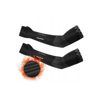 ROCKBROS rękawki rowerowe XT019-1 czarne L/XL