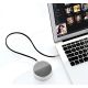 6. Ugreen płaski kątowy kabel przewód audio AUX 3,5 mm mini jack 0,5 m czarny (AV119 10596)