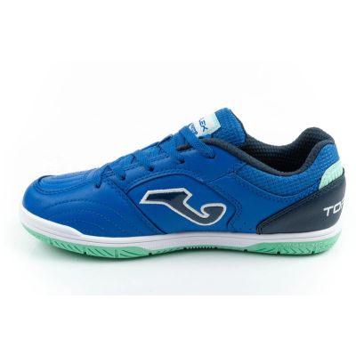3. Joma buty sportowe piłkarskie Top Flex 2604 halowe dziecięce niebieskie