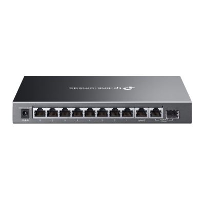 2. Switch TP-LINK ES210GMP Omada 10-Port Gigabit Easy Managed Switch with 8-Port PoE+