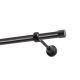 KARNISZ POJEDYNCZY FI 19 MM CZARNY 240 CM LUNA  KOWALSKI