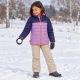5. Trollkids Girls Eikefjord Jacket light violet/deep violet/coral pink (464-136)