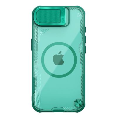 2. Etui Nillkin Iceblade Prop Magnetic z osłoną na aparat i podstawką na iPhone 16e / 17e - zielone