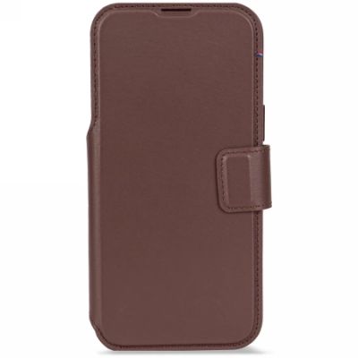 2. Etui Decoded Leather Backcover z MagSafe na iPhone 17 Pro Max - szara