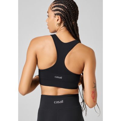 4. Top treningowy CASALL Seamless Soft Sports Bra czarny
