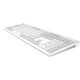 3. Sharkoon OfficePal K30W wh klawiatura Dom/Biuro USB QWERTZ Niemiecki Biały