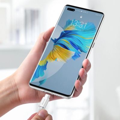 16. Kabel Baseus CATYS-C02 USB-C - USB-C PD QC FCP 100W 5A 2m - biały