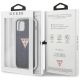 8. Etui Guess Jeans Collection na iPhone 12 Pro Max - granatowe