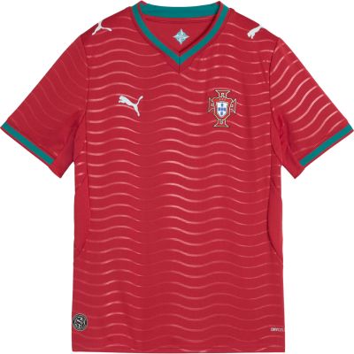 2. Koszulka dla dzieci Puma FPF Portugal Home Jersey Replica Club czerwona 783281 01