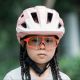 2. Kask rowerowy Rockbros LK-67 młodzieżowy z odpinanym daszkiem 54–58 cm - różowy