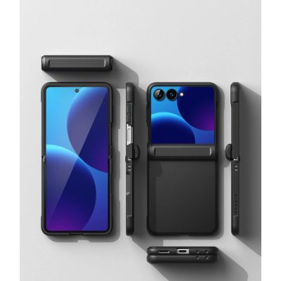 5. Etui Ringke Onyx Flap Magsafe na Samsung Galaxy Z Flip 8 - czarne