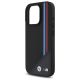 6. Etui BMW M Meshed Tricolor Stripes MagSafe na iPhone 16 Pro Max - czarne