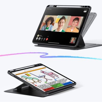 3. Etui ESR Flip Hybrid na iPad Air 13" 1 / 2 (gen.) 2024-2025 - czarny