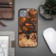 3. Etui Bewood Unique MagSafe Orange z drewna i żywicy na iPhone 15 Plus - pomarańczowo-czarne