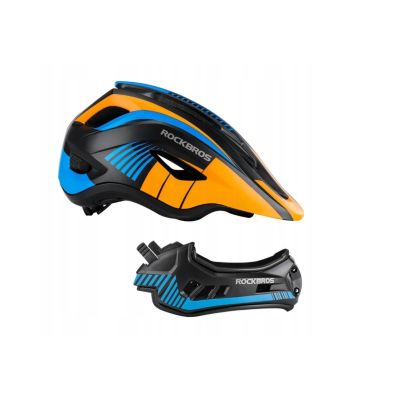3. Rockbros kask rowerowy dziecięcy 53-58cm