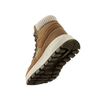 2. Lee Cooper buty zimowe sportowe damskie brązowe botki ocieplane