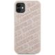 3. Etui Karl Lagerfeld Quilted K Pattern na iPhone 11 / Xr - różowe