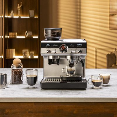 7. Krups Precision XP801T10 ekspres do kawy Półautomatyczny Ekspres do espresso 3 l