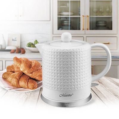2. Czajnik elektryczny ceramiczny 1,2L MR-067 MAESTRO