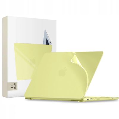 Etui Tech-Protect Softshell na MacBook Neo 13 2026 - żółte matowe